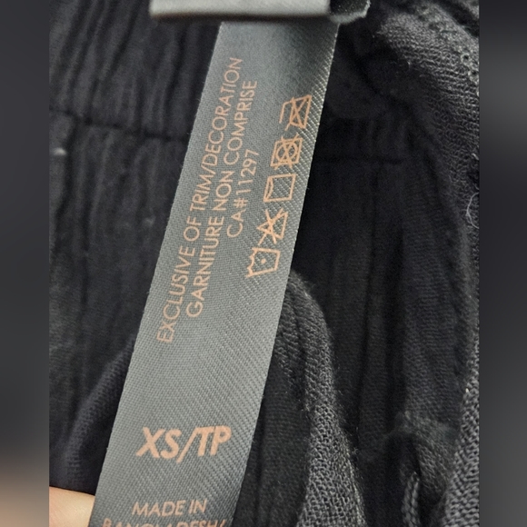 Turquoise Couture Ribbed Wide Leg Pants - Size US XS - Picture 5 of 8